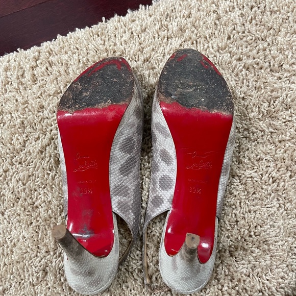 Christian Louboutin pumps snake skin- dust bag included - Picture 3 of 6